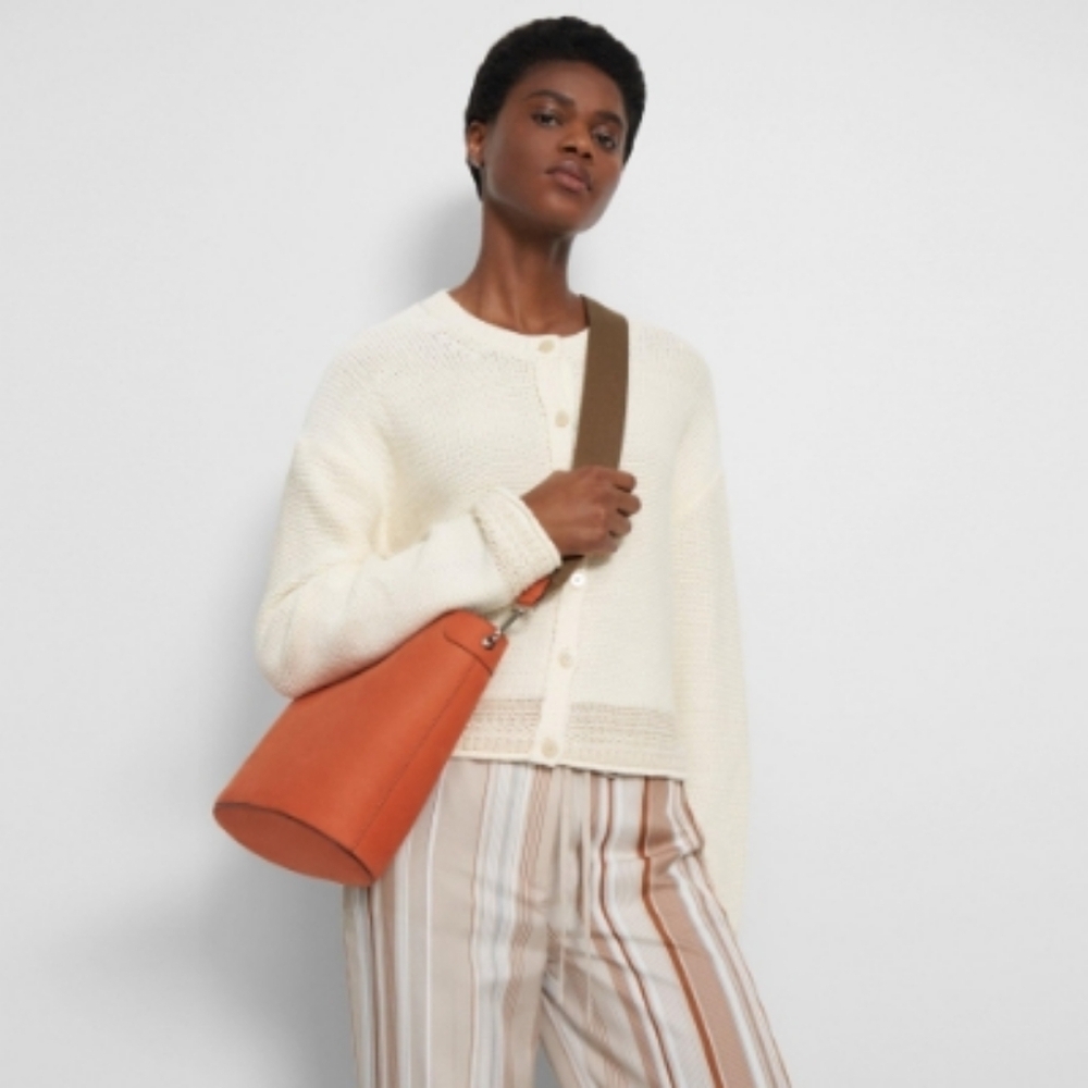 Theory Nubuck Bucket Retort Bag Nwt